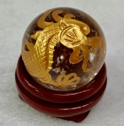 水晶丸玉・開運龍（開運と繁栄、運気アップの龍）