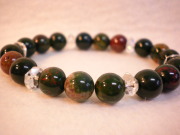 ブラッドストーン・ブレスレット