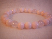 カルサイト（ピンクマンガンカルサイト）・ローズクオーツ・ブレスレット