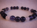 アイオライト・水晶・ブレスレット