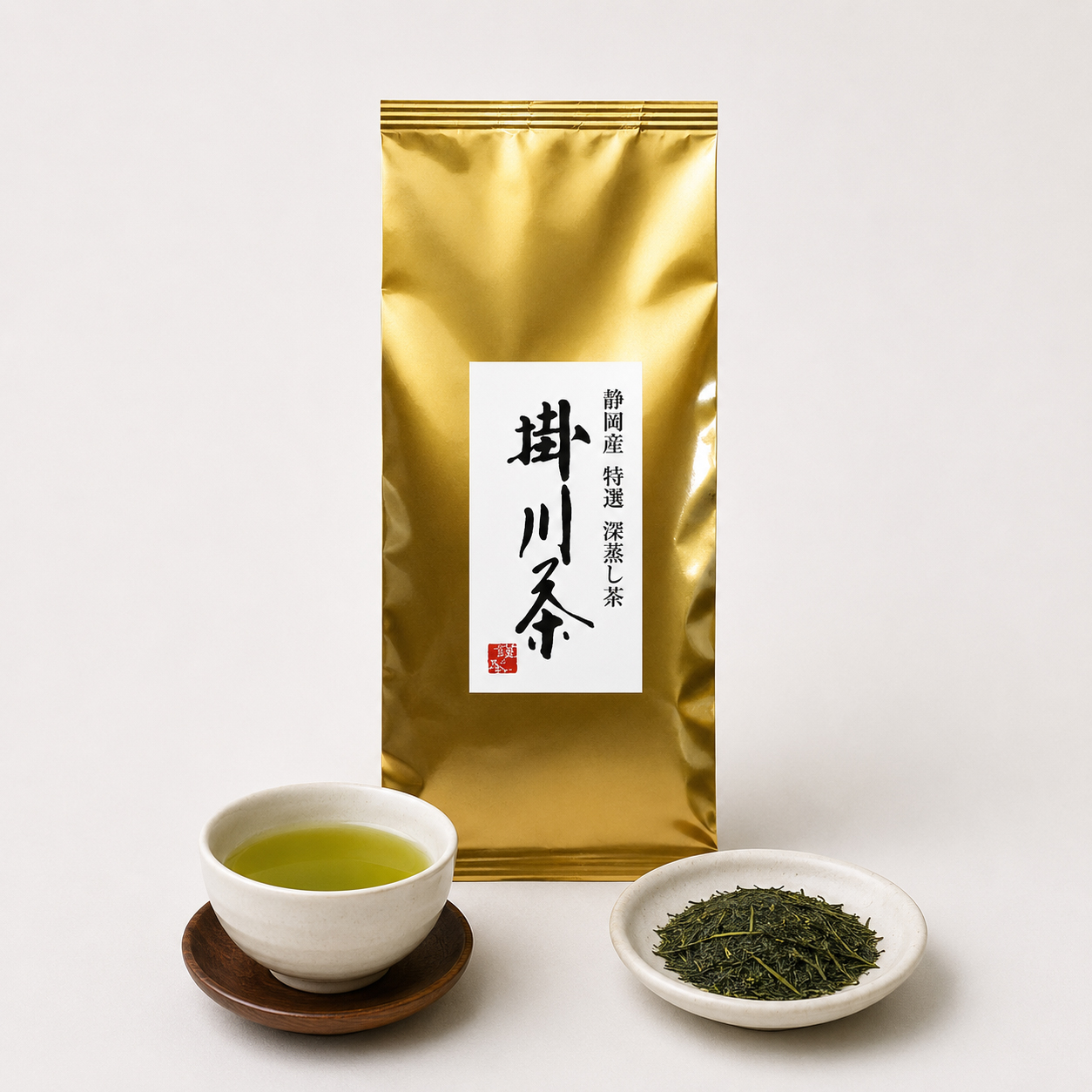 2026年度産 静岡県産 深蒸し茶 特選掛川茶100g