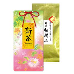  2025年度産 新茶 静岡県産 牧之原茶階級★★★緑 「望」認定茶 特上初摘み100ｇ たとうギフト