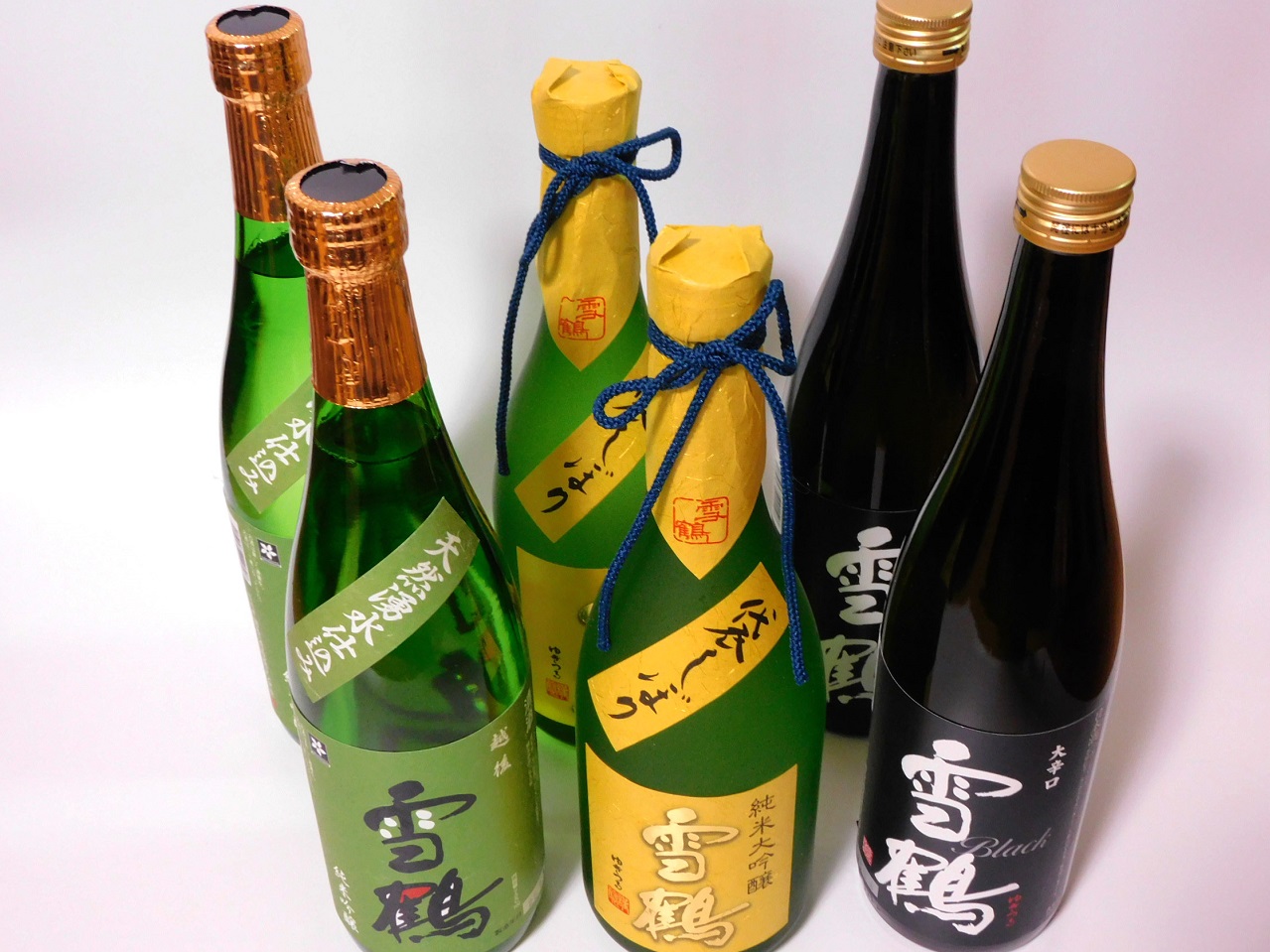 雪鶴清酒３種６本セット