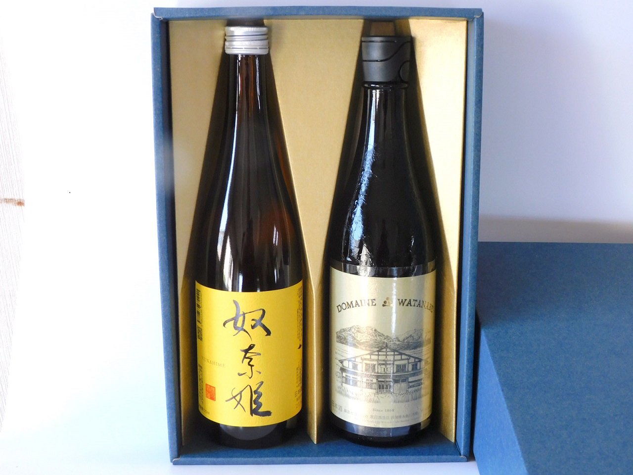 奴奈姫７２０ｍｌ＋DOMAINE WATANEBE BLENDED 720ml