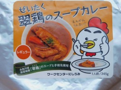 ぜいたく翠鶏のスープカレーA