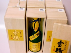 越淡麗純米大吟醸７２０ｍｌ木箱付き　６本