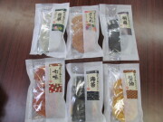 炭火焼きせんべい各種