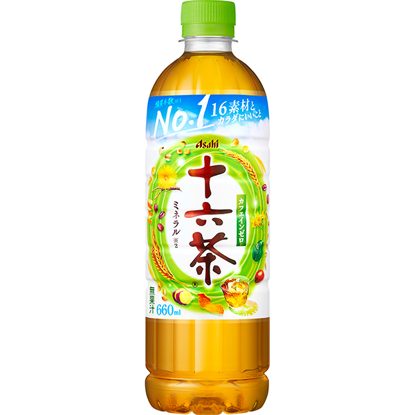 アサヒ 十六茶 660ml×24個 (1ケース)