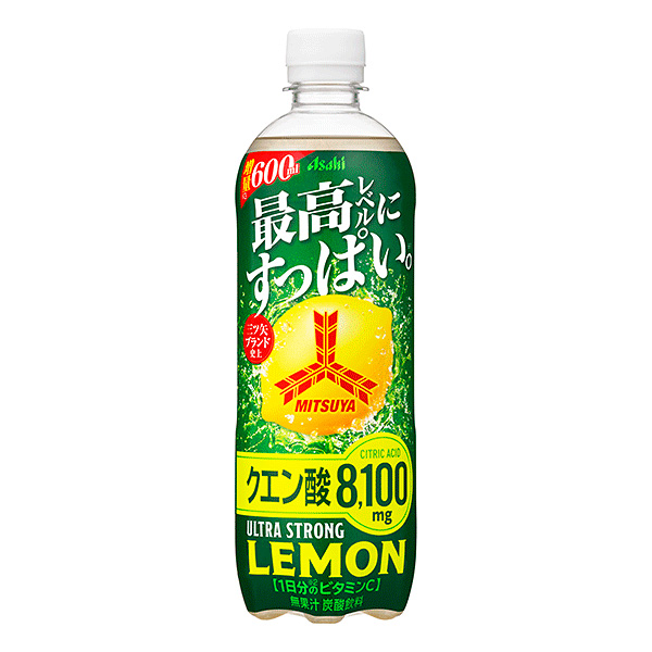 アサヒ 三ツ矢ウルトラストロングレモン 600ml×24本 (1ケース)