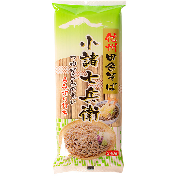 星野物産　新・信州田舎そば小諸七兵衛 340g×20個入り (1ケース) 