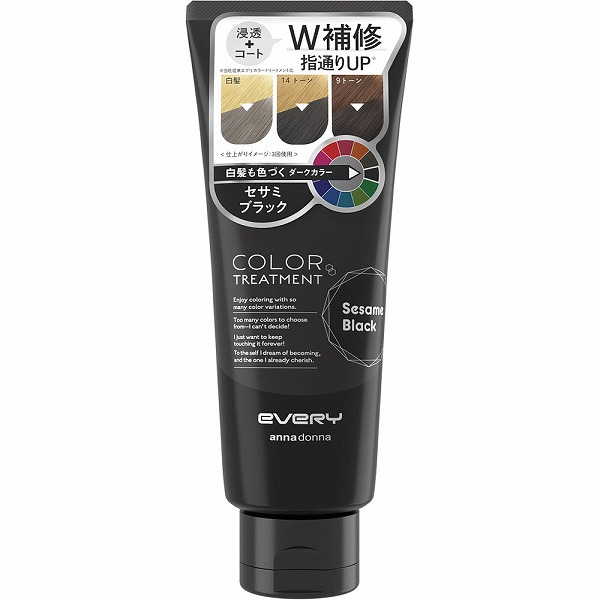 エブリ カラートリートメント セサミブラック 160g