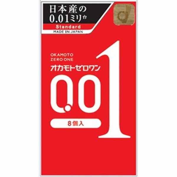 オカモトゼロワン クリア 8個×1箱【管理医療機器】
