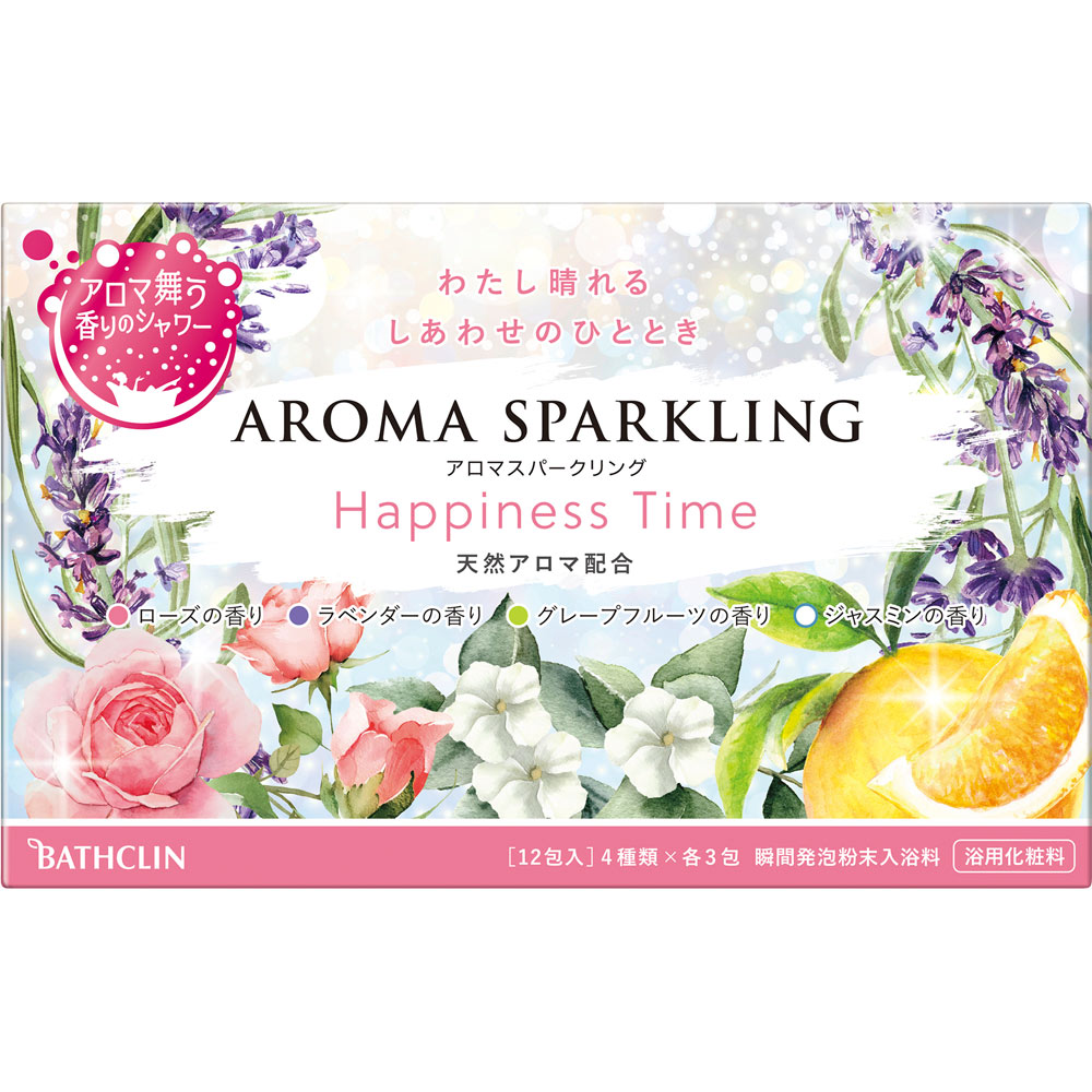 アロマスパークリング HAPPINESS TIME 30g×12包