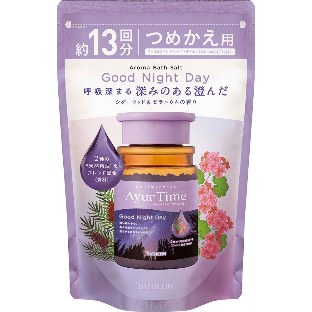 アーユルタイム グッドナイトデイ つめかえ用 520g