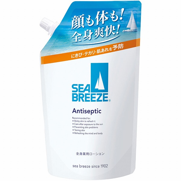 シーブリーズ アンティセプティック f ＜全身薬用ローション＞ (つめかえ) 700mL【医薬部外品】