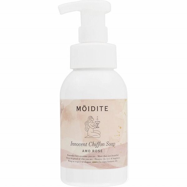 モアディーテ イノセントシフォンソープ アモーローズの香り 300mL