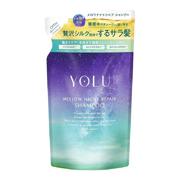 YOLU メロウナイトリペアシャンプー つめかえ用 350mL