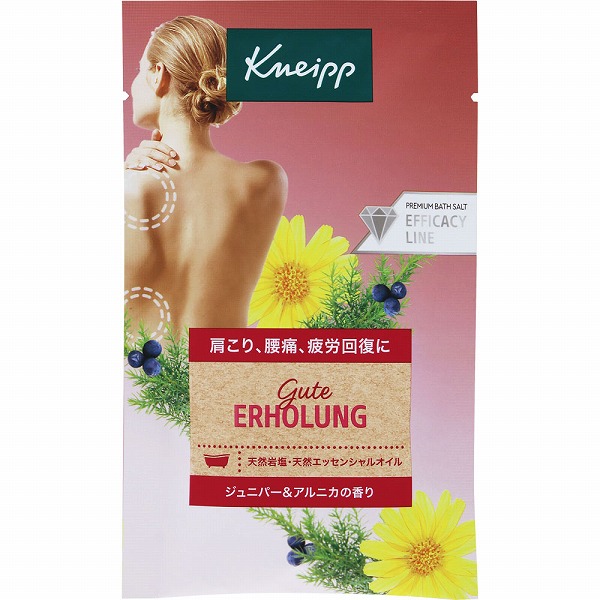 クナイプ グーテエアホールング バスソルト ジュニパー＆アルニカの香り 50g【医薬部外品】
