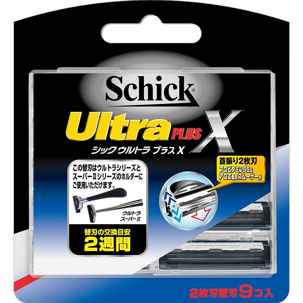 Schick Protector III 替刃８個入り × ４ シック｜プロテクタースリー 替刃 （8コ入）