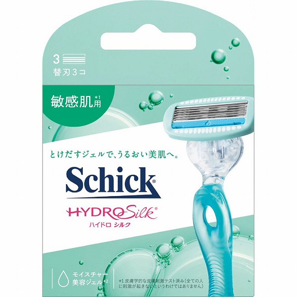 シック ハイドロシルク 替刃 3個