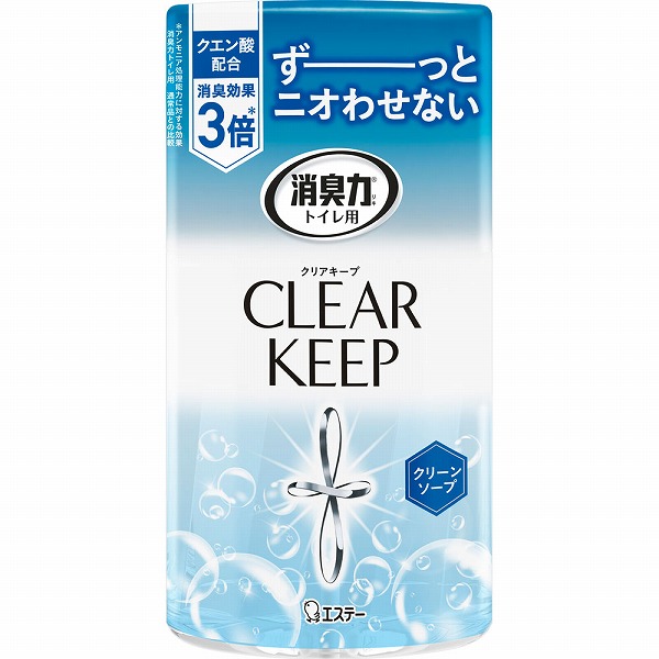消臭力 トイレ用 ＣＬＥＡＲ ＫＥＥＰ クリーンソープ 400mL