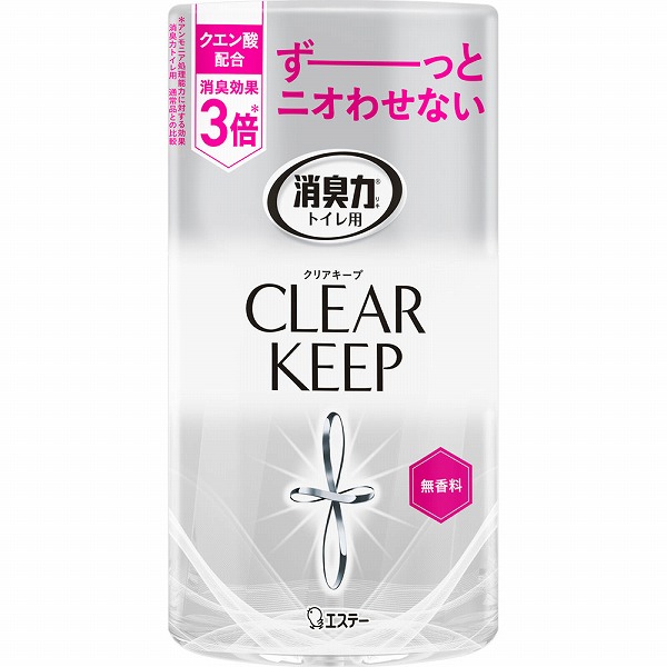 消臭力 トイレ用 CLEAR KEEP 無香料 400mL
