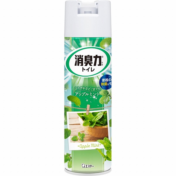 消臭力 トイレ用スプレー アップルミント 365mL