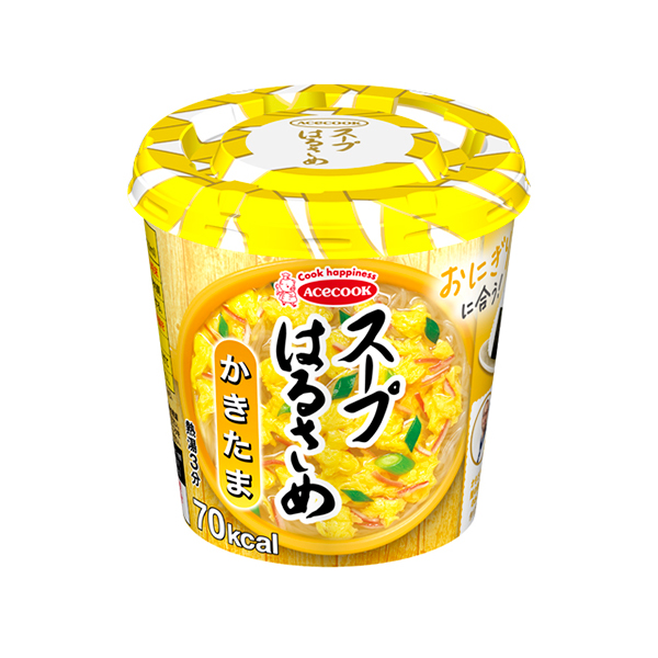 エースコック　スープはるさめ かきたま 6個入り×3箱　(計18個)(KT)