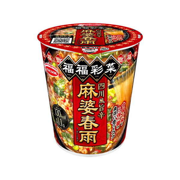春雨 エースコック 福福彩菜 四川風旨辛麻婆春雨 41g×12個入り(