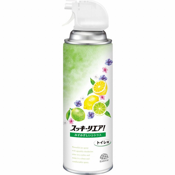 スッキーリエア! トイレ用 みずみずしいシトラス 350mL