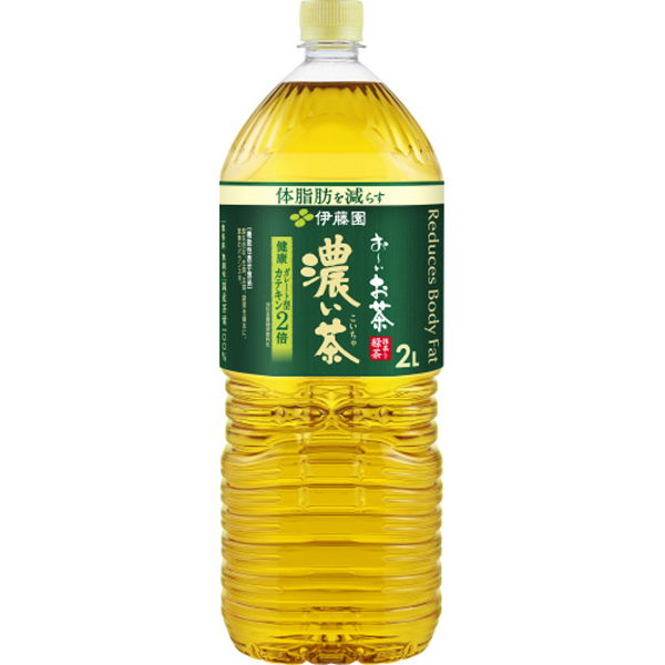 伊藤園 お～いお茶 濃い茶 2L×6本(1ケース) 【機能性表示食品】