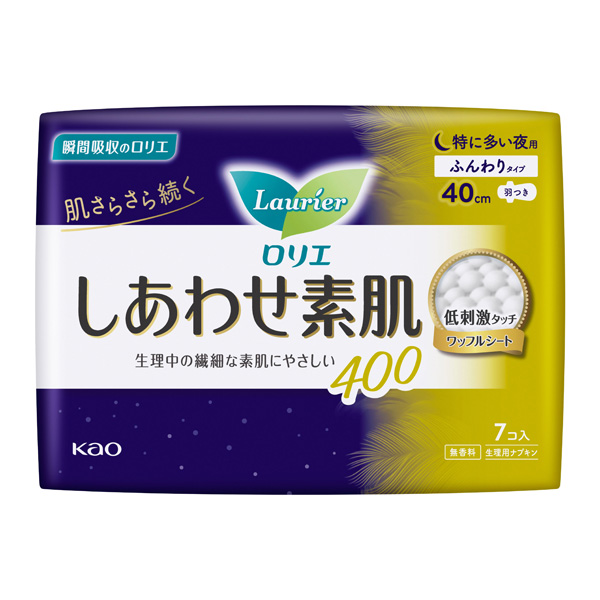 ロリエ しあわせ素肌 ボリュームパック 超スリム 特に多い夜用