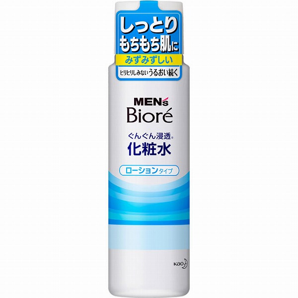 メンズビオレ 浸透化粧水 ローションタイプ 180ml　花王