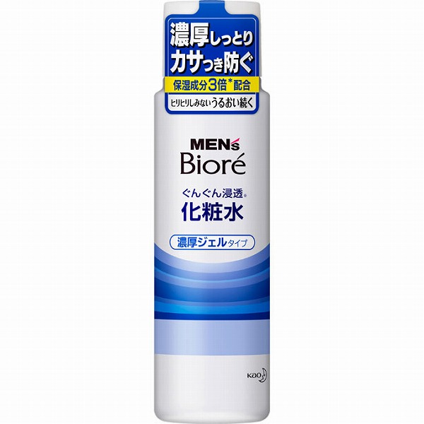 メンズビオレ 浸透化粧水 濃厚ジェルタイプ 180ml　花王
