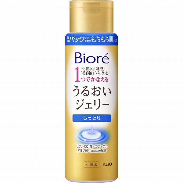 ビオレ うるおいジェリー しっとり 本体 180ml　花王