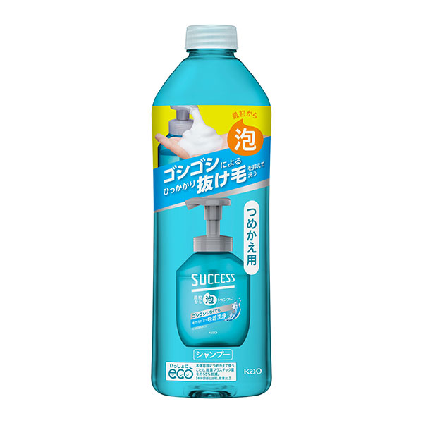 サクセス　最初から泡シャンプー　詰替え　320ml KO 花王