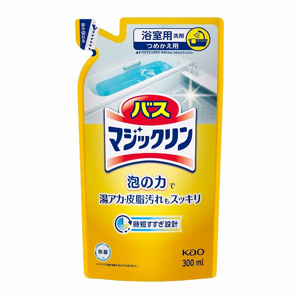バスマジックリン 泡立ちスプレー つめかえ用 300ml　花王