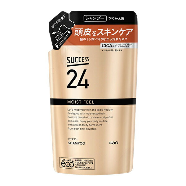 サクセス24 モイストフィールシャンプー つめかえ用 320ml 花王