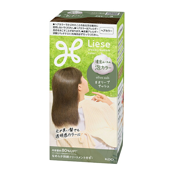 【医薬部外品】リーゼ 泡カラー オリーブアッシュ 115ml　花王