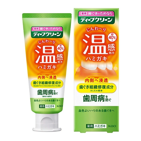 花王 ディープクリーン 薬用温感ハミガキ 85g【医薬部外品】