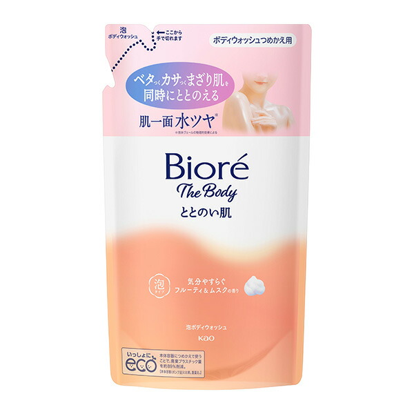 ビオレ ザ ボディ ととのい肌 泡タイプ フルーティ＆ムスクの香り つめかえ用 (440ml)