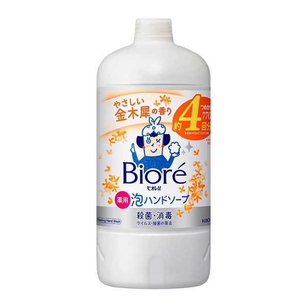 花王 ビオレu 泡ハンドソープ 金木犀の香り つめかえ用 770ml【医薬部外品】　花王
