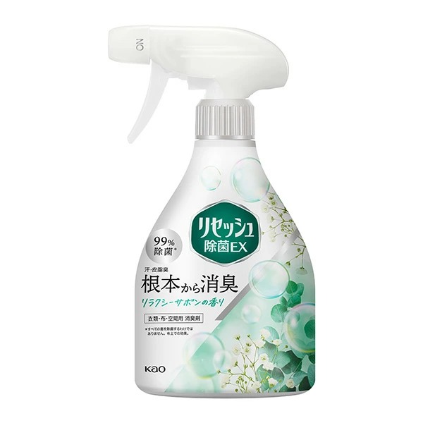 花王 リセッシュ除菌EX リラクシーサボンの香り 本体 370ml　花王
