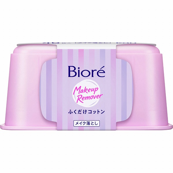 ビオレメイク落としふくだけコットン 本体 46枚　花王