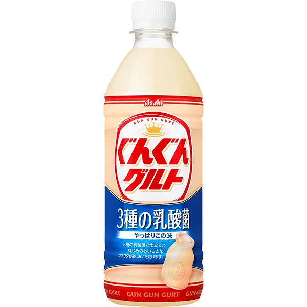 カルピス ぐんぐんグルト3種の乳酸菌 500ml×24本入り (1ケース) (KT)