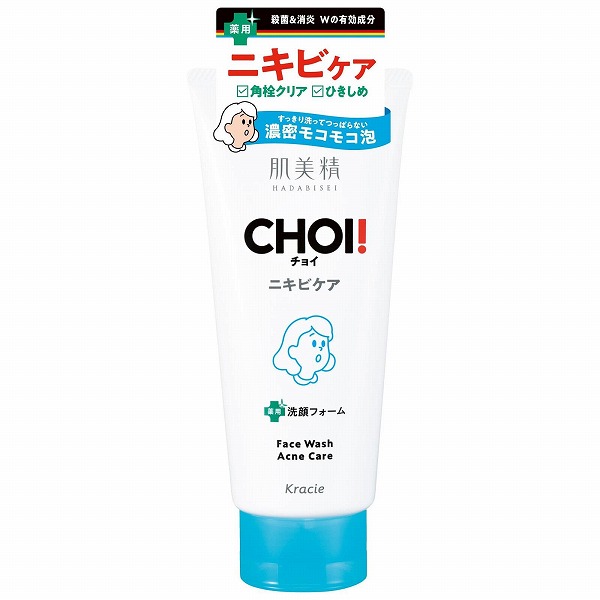 肌美精 CHOI 薬用泡洗顔 ニキビケア 160mL【医薬部外品】