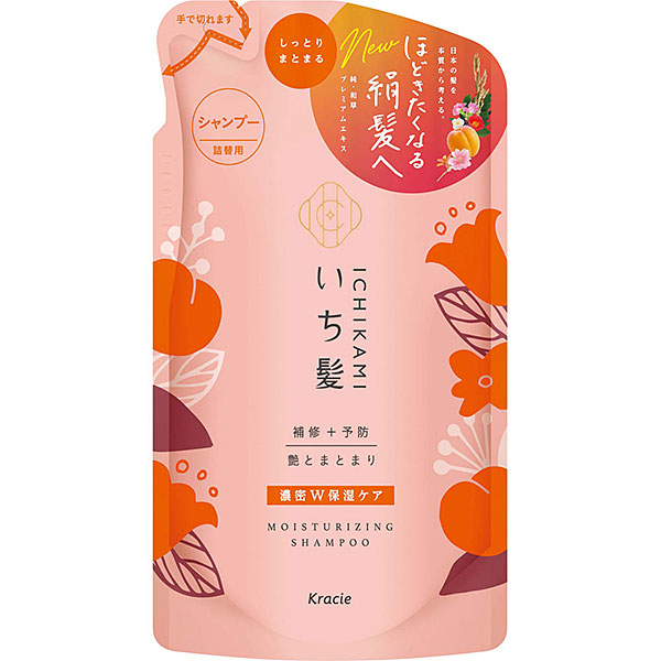 いち髪 濃密Ｗ保湿ケア シャンプー 詰替用　330mL