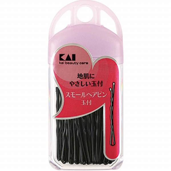 まとめ）貝印 スモールヘアピン 玉付 約25g HL0104 1個 〔×30セット〕 【