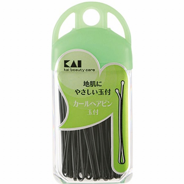 H/G カールヘアピン 玉付 約30g
