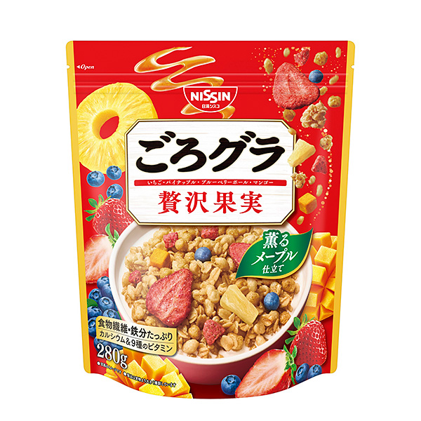 日清シスコ ごろグラ贅沢果実 280g×8個 (1ケース)